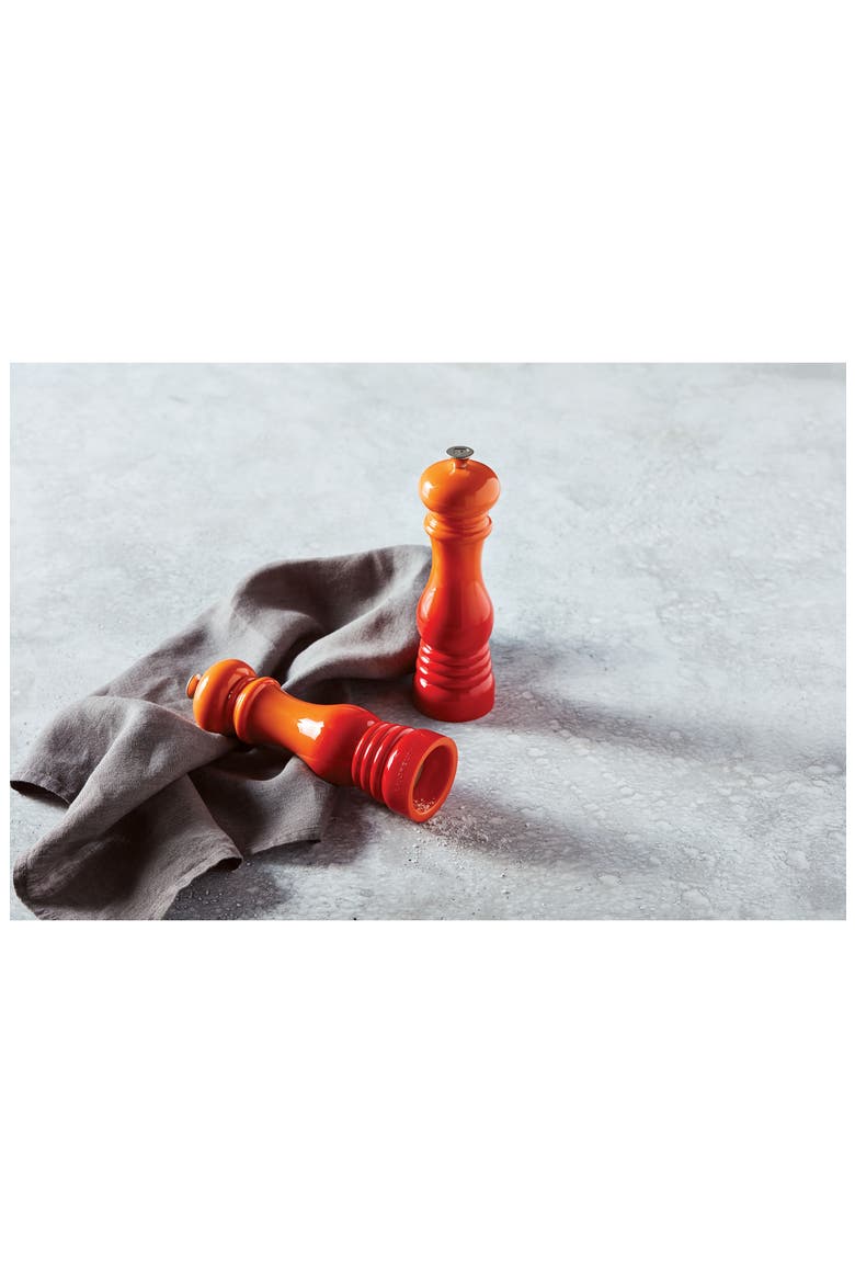 Salt & Pepper Mill Set, Alternate, color, FLAME