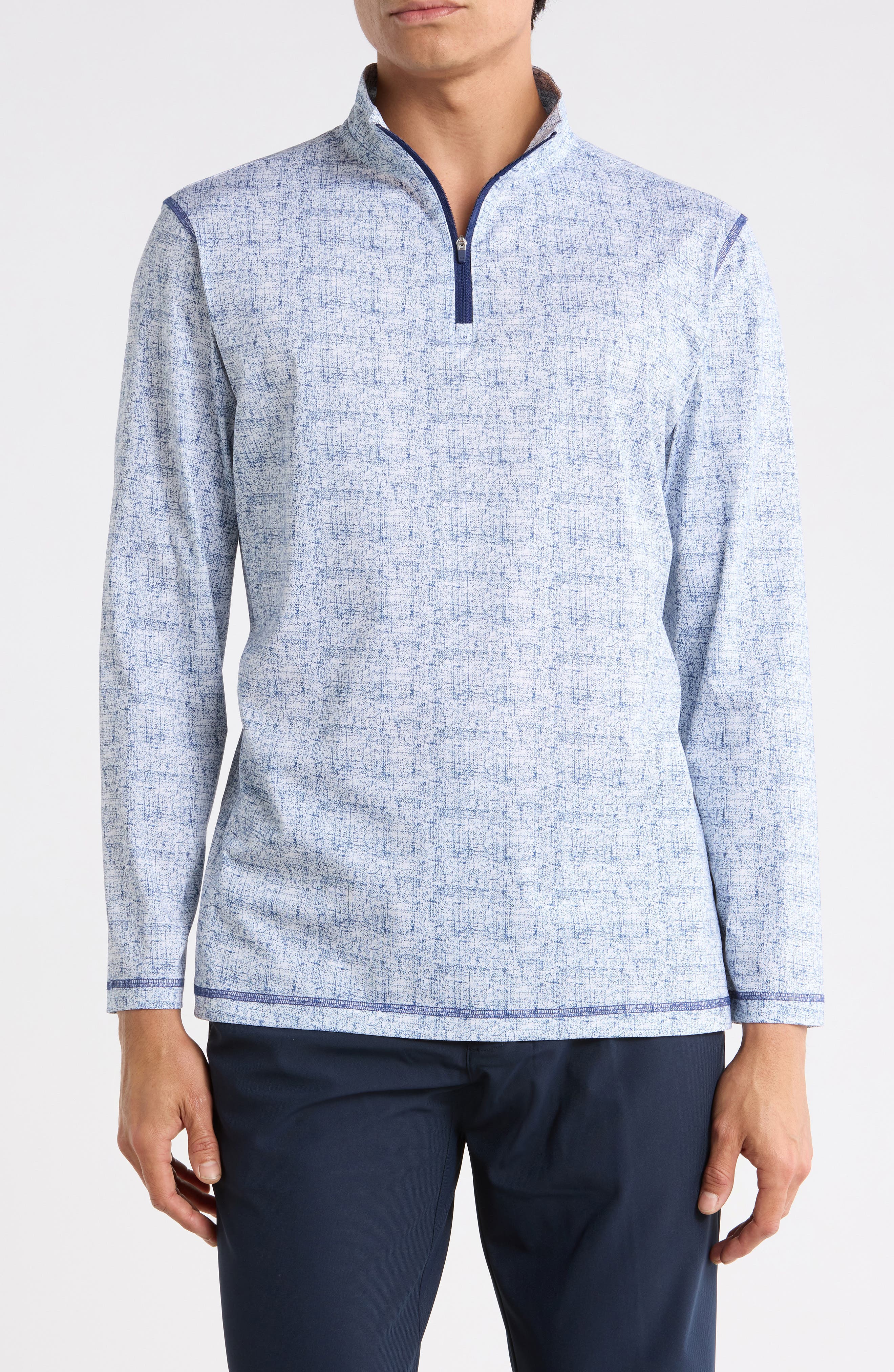 Bugatchi Half Zip Pullover