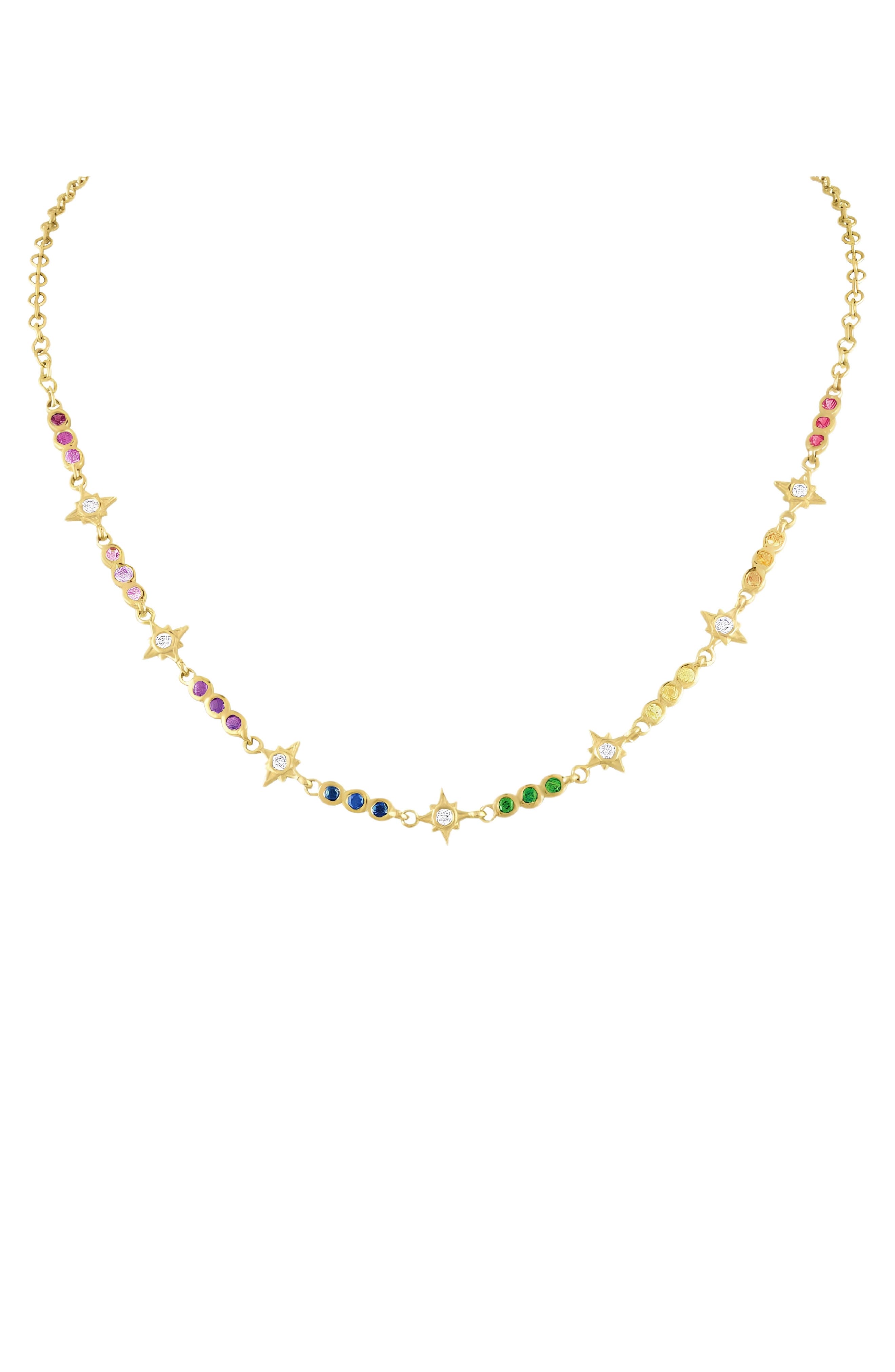 selected YELLOW GOLD, RAINBOW