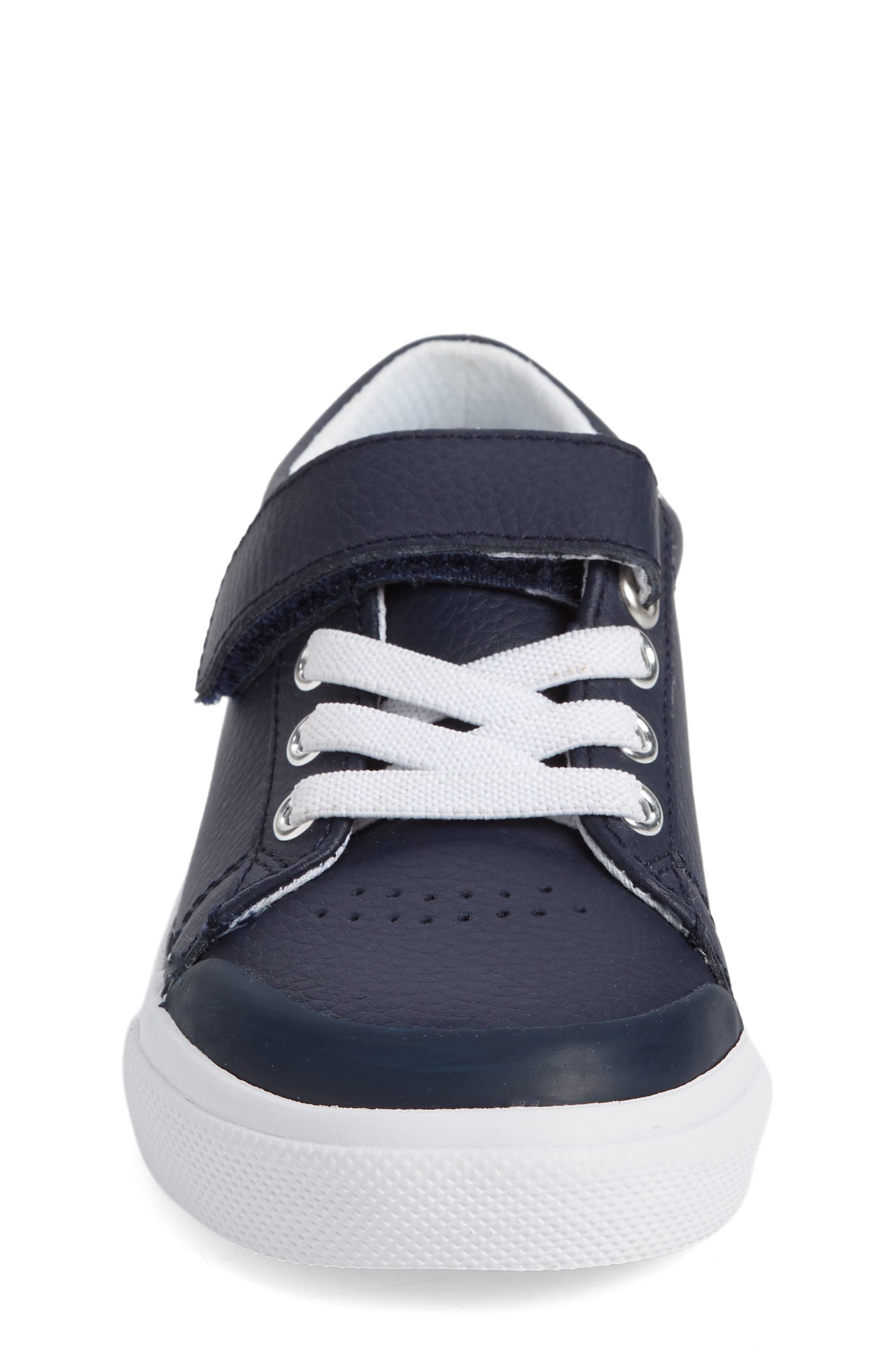 Reese Sneaker, Alternate, color, NAVY LEATHER