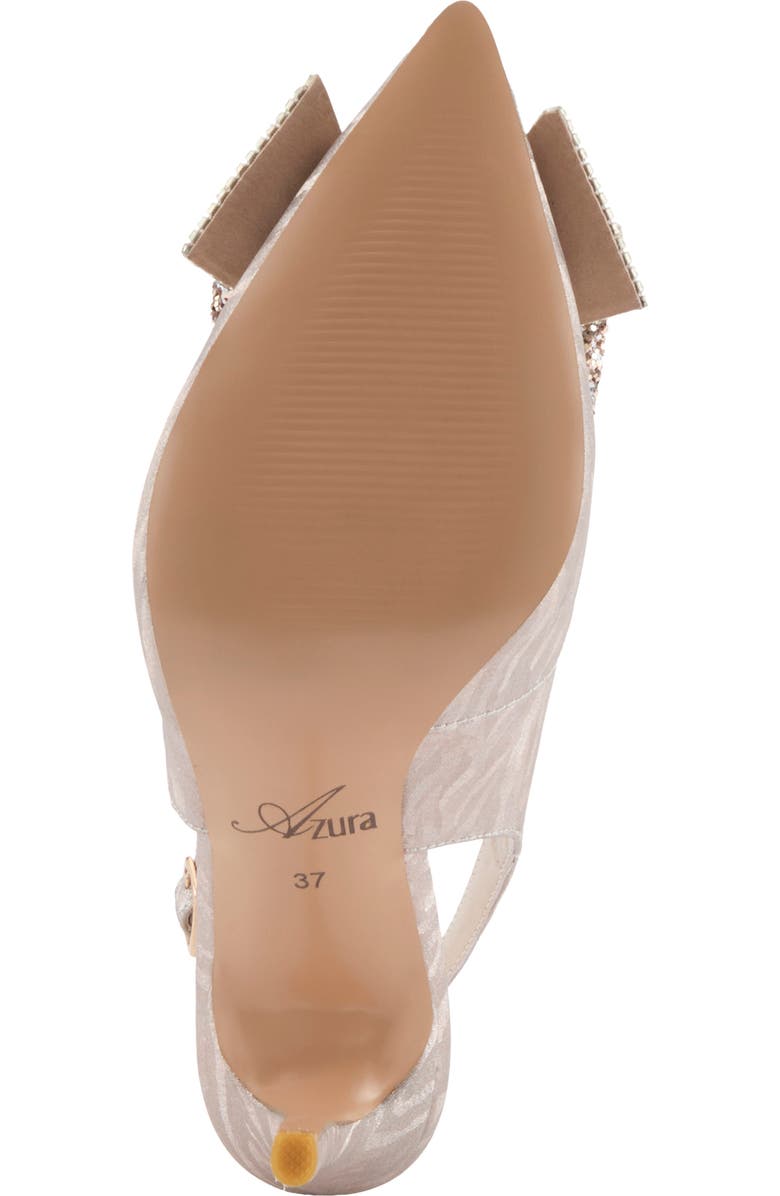 AZURA BY SPRING STEP Tenkarot Slingback Pump, Alternate, color, Champagne