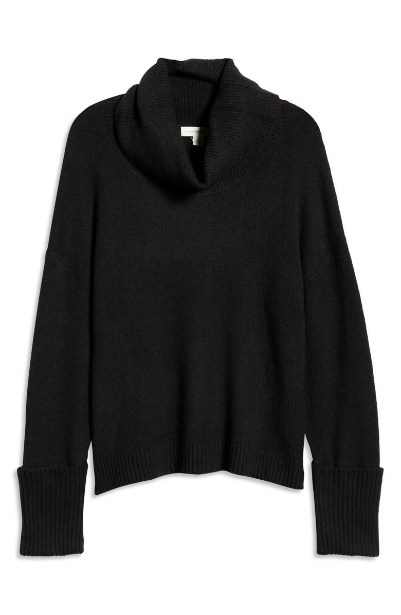 Treasure & Bond Women's Drape Turtleneck Sweater, Alternate, color,