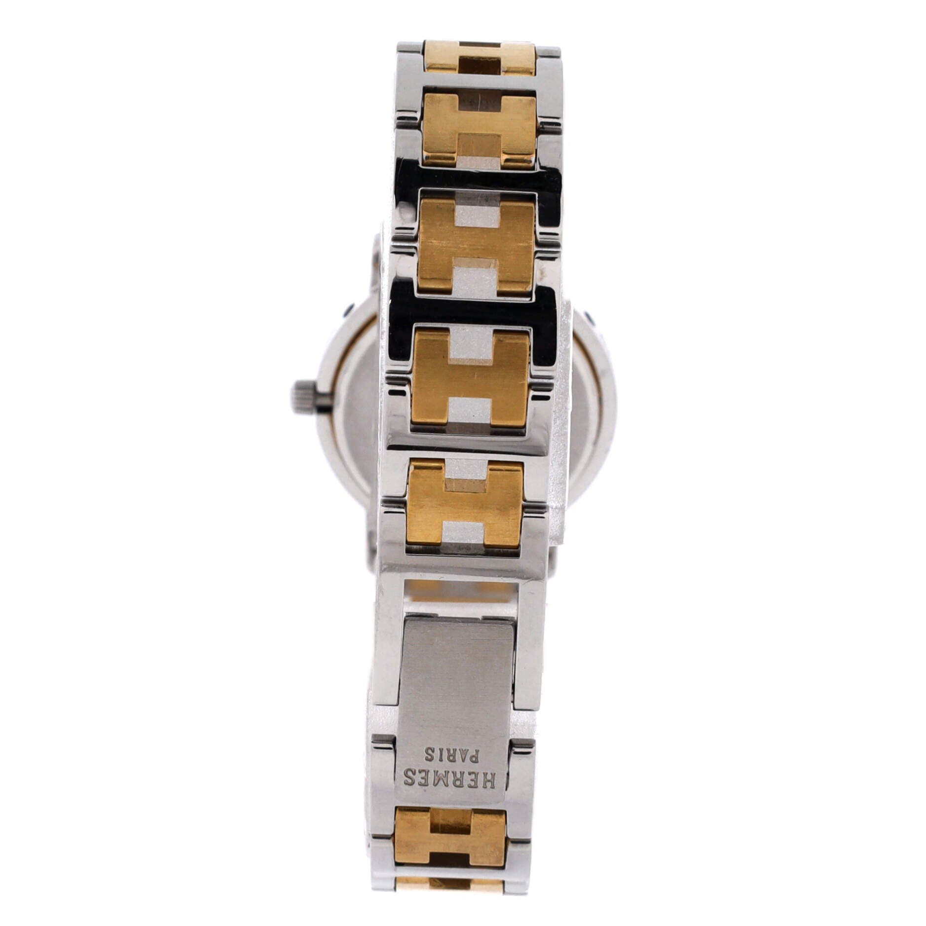 Clipper Quartz Watch Stainless Steel with Plated Metal 24, Alternate, color, Metallic Silver