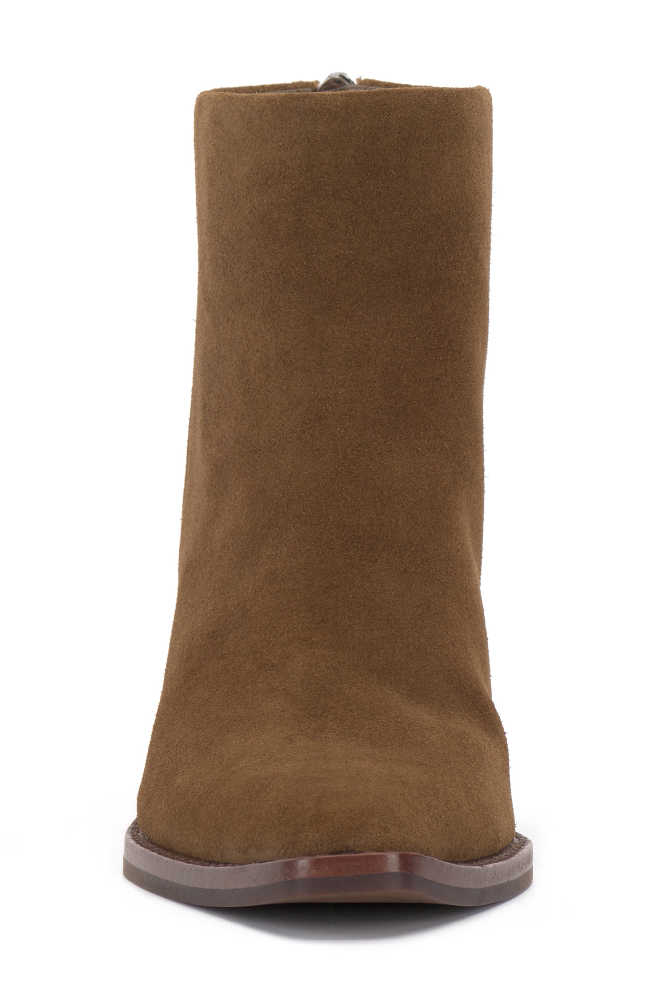 Vince Camuto Polellah Pointed Toe Bootie, Alternate, color, Reishi Sisued