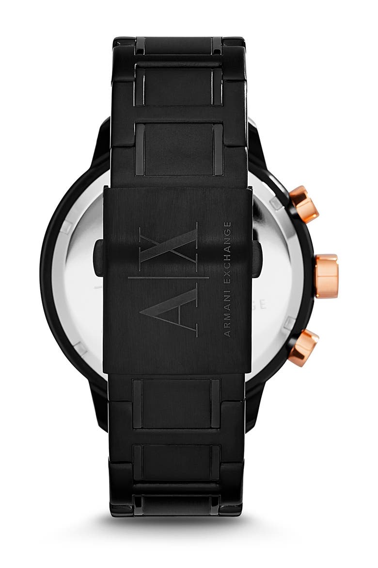 Round Chronograph Bracelet Watch, 47mm, Alternate, color, NO COLOR