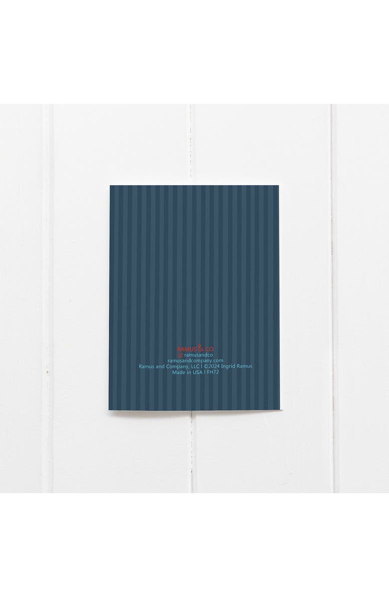 Ramus & Co Reindeer Frenchie Dog Winter/Holiday/Christmas Greeting Card Pack Sets, Alternate, color, Multi-Pack