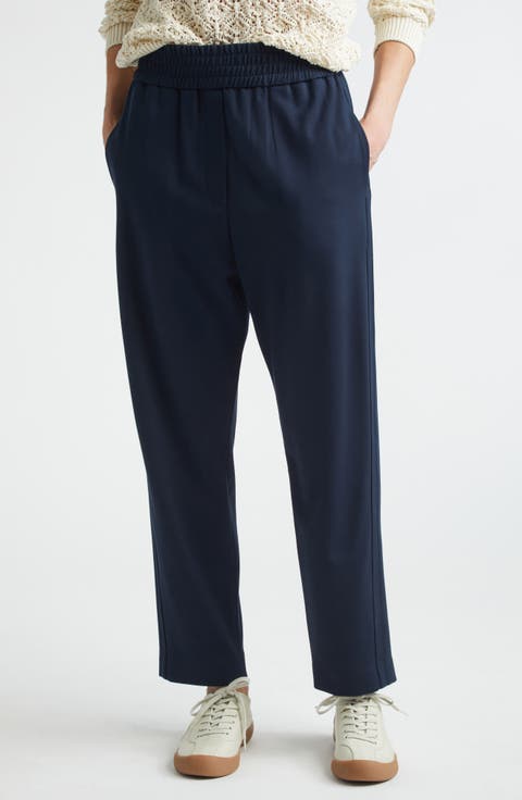 Elastic Waist Knit Pants