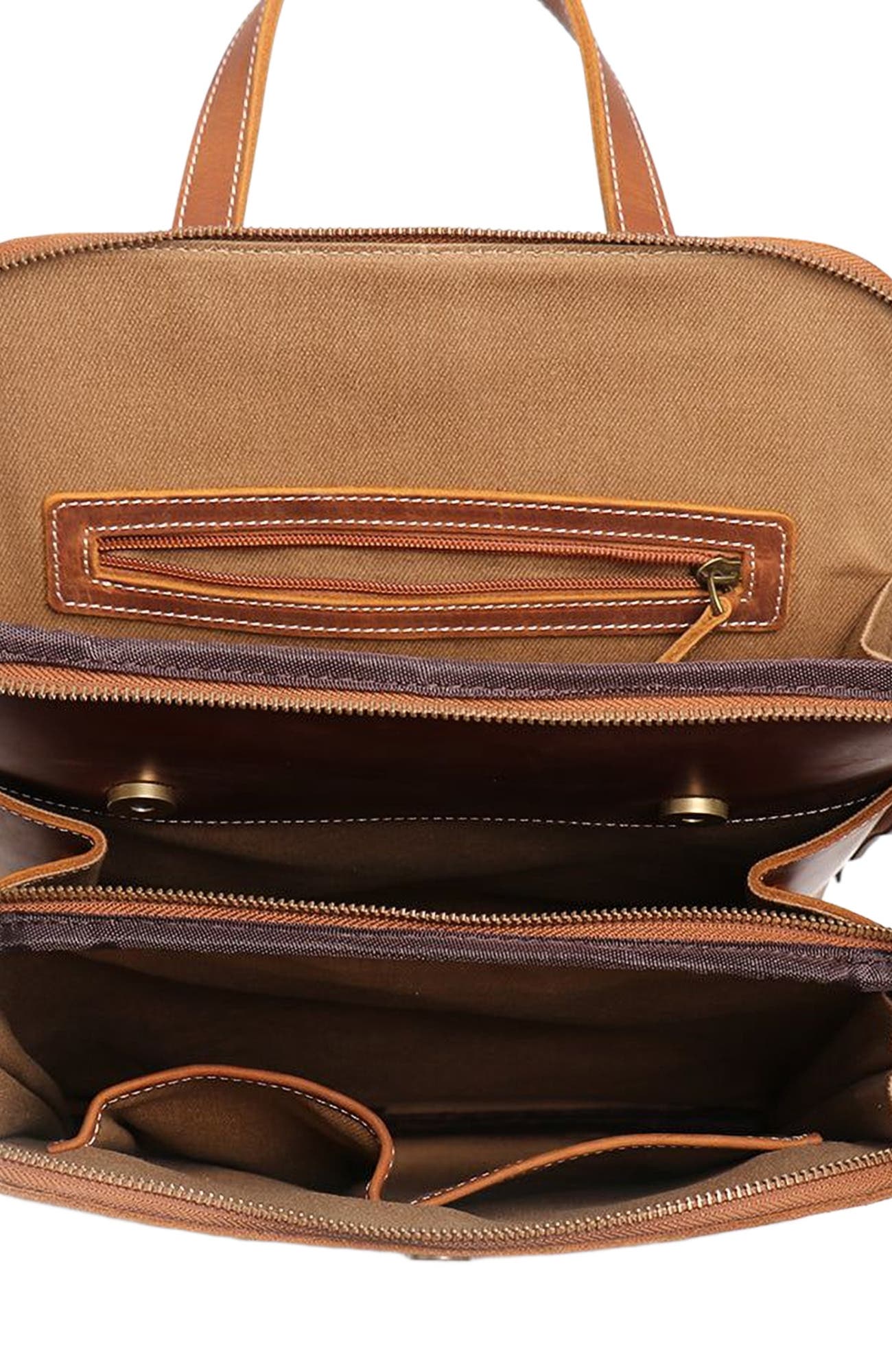 STEEL HORSE LEATHER Sachi Leather Backpack | Small Women's Leather Backpack, Alternate, color, Brown