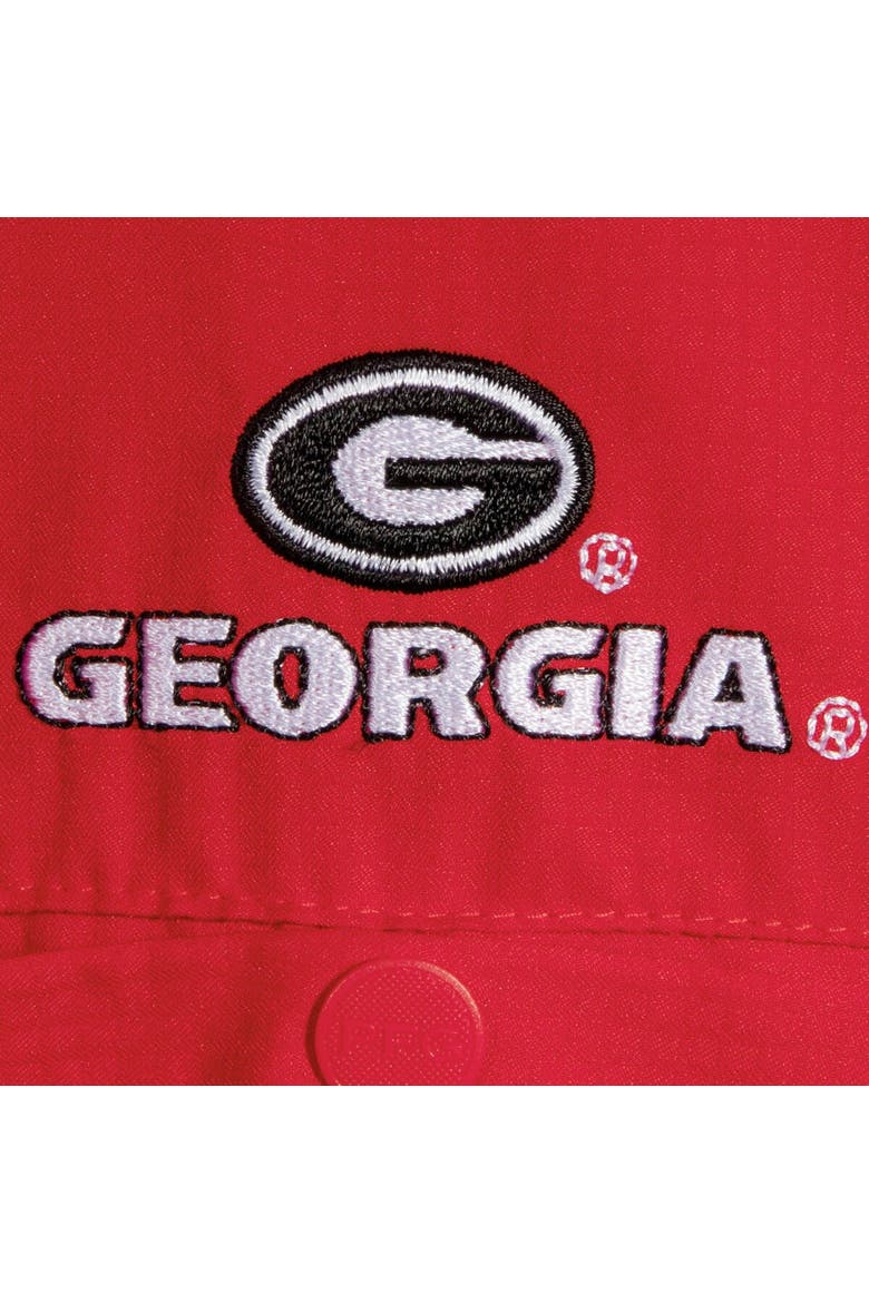 Men's Columbia Red Georgia Bulldogs Big & Tall Collegiate Tamiami Button-Down Shirt, Alternate, color, Red