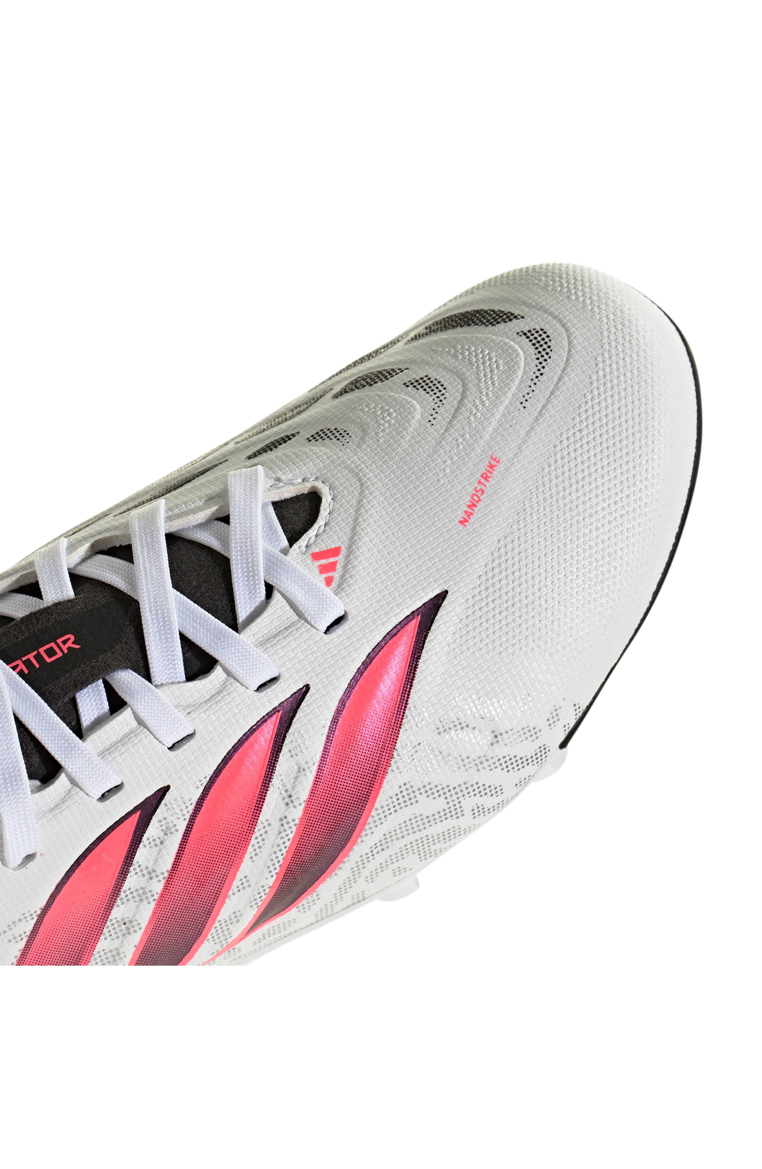 Kids' Predator League FG Soccer Cleat, Alternate, color, WHITE/ TURBO/ BLACK