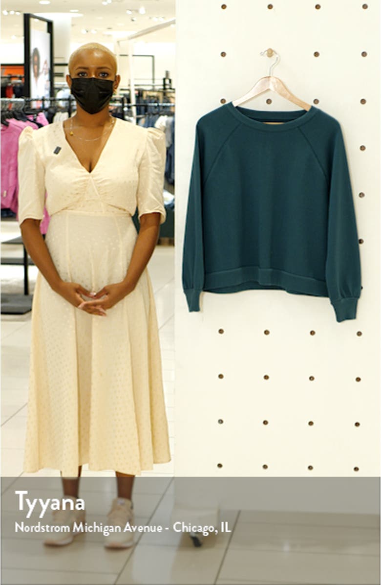 Balloon Sleeve Sweatshirt, sales video thumbnail