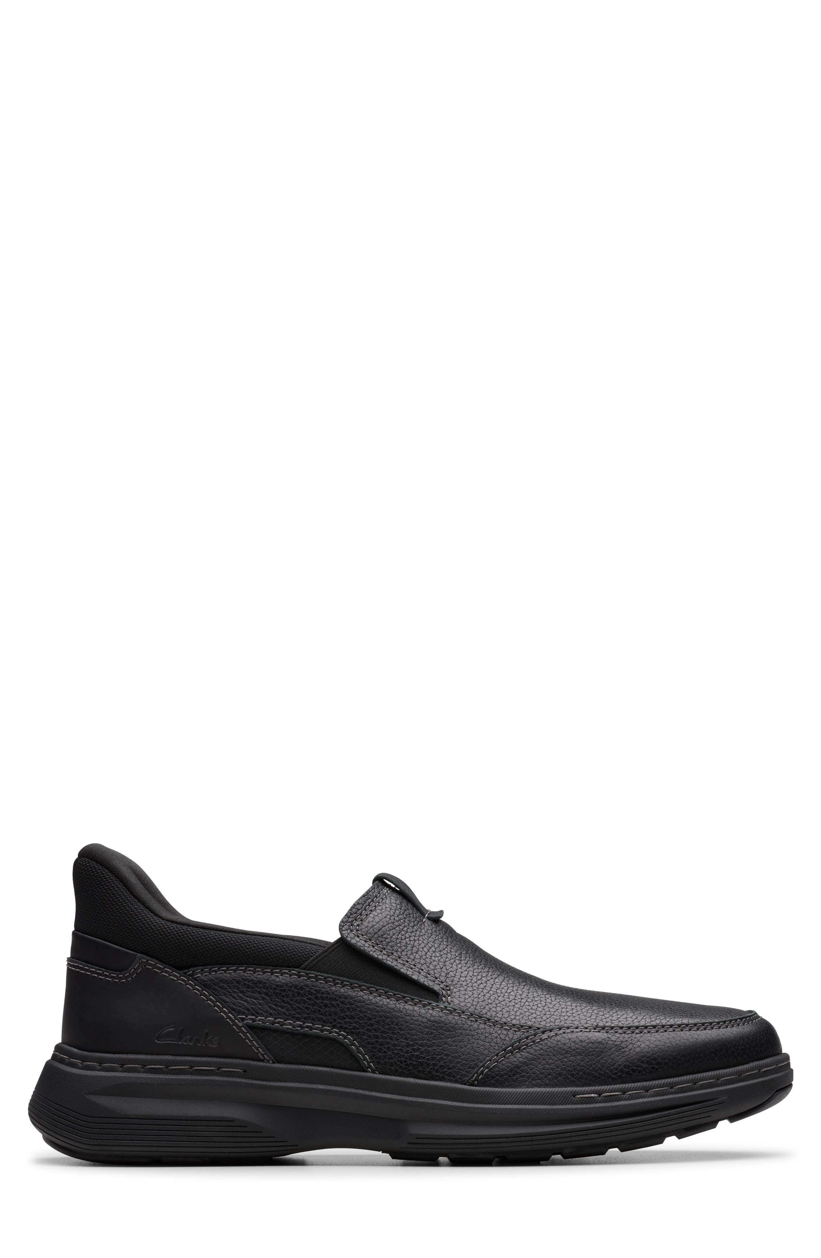 Clarks<sup>®</sup> Craftwell Slip-On, Alternate, color, Black Tumbled