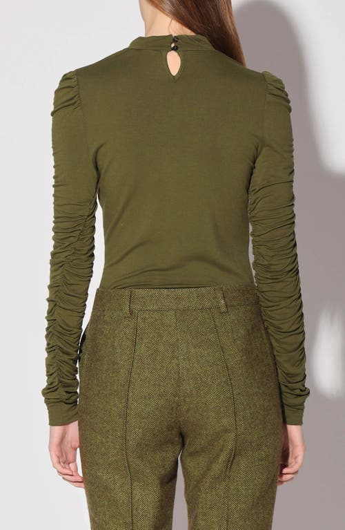 Shop Walter Baker Chaya Top In Olive