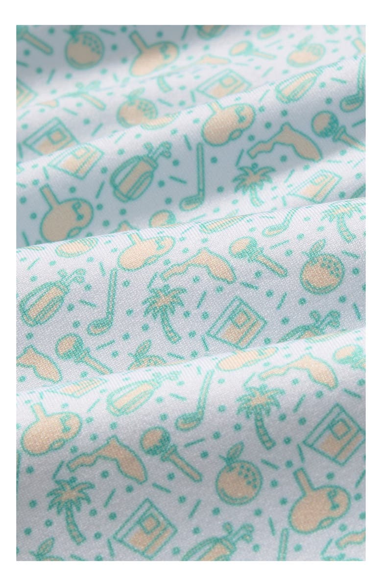 Mizzen+Main Versa Trim Fit Performance Golf Polo, Alternate, color, Peach As It Lies