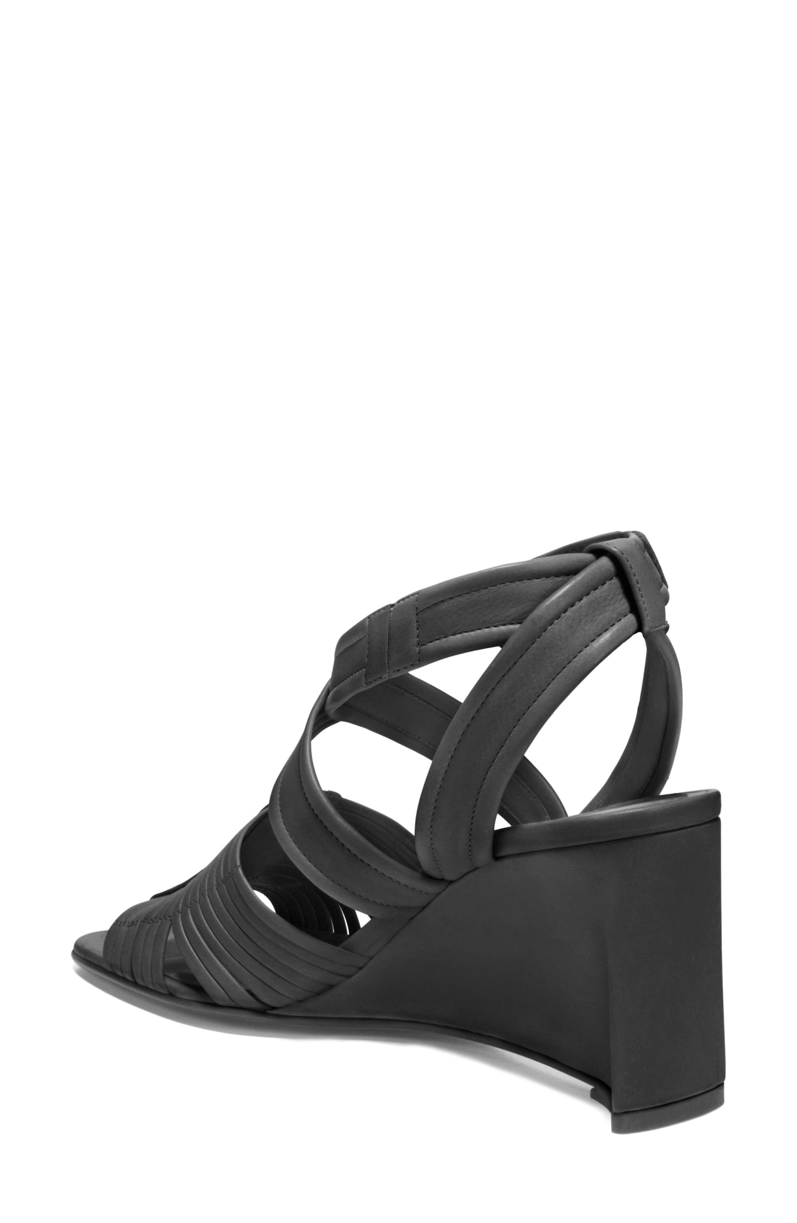 Robyn II Wedge Sandal, Alternate, color, MULTI LEATHER