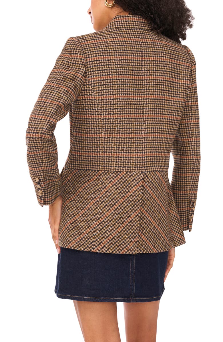 Vince Camuto Houndstooth Check Blazer, Alternate, color, 