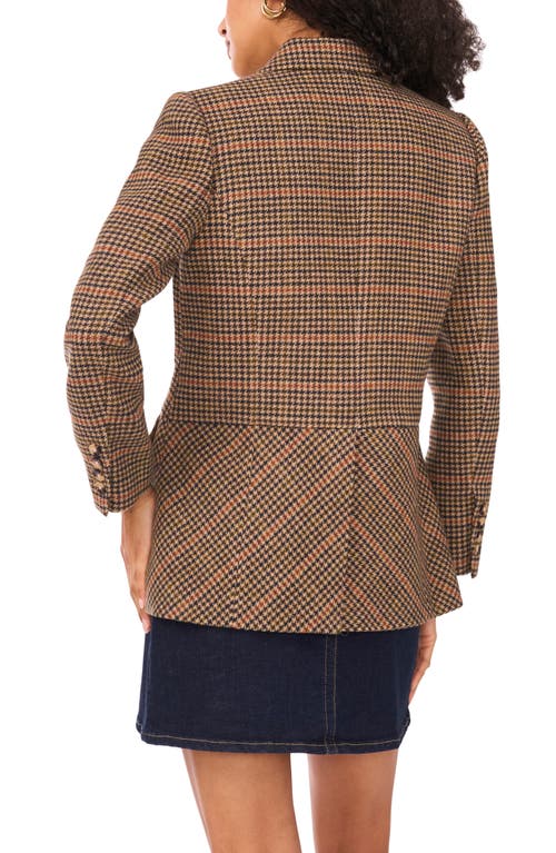 Vince Camuto Houndstooth Check Blazer In Multi