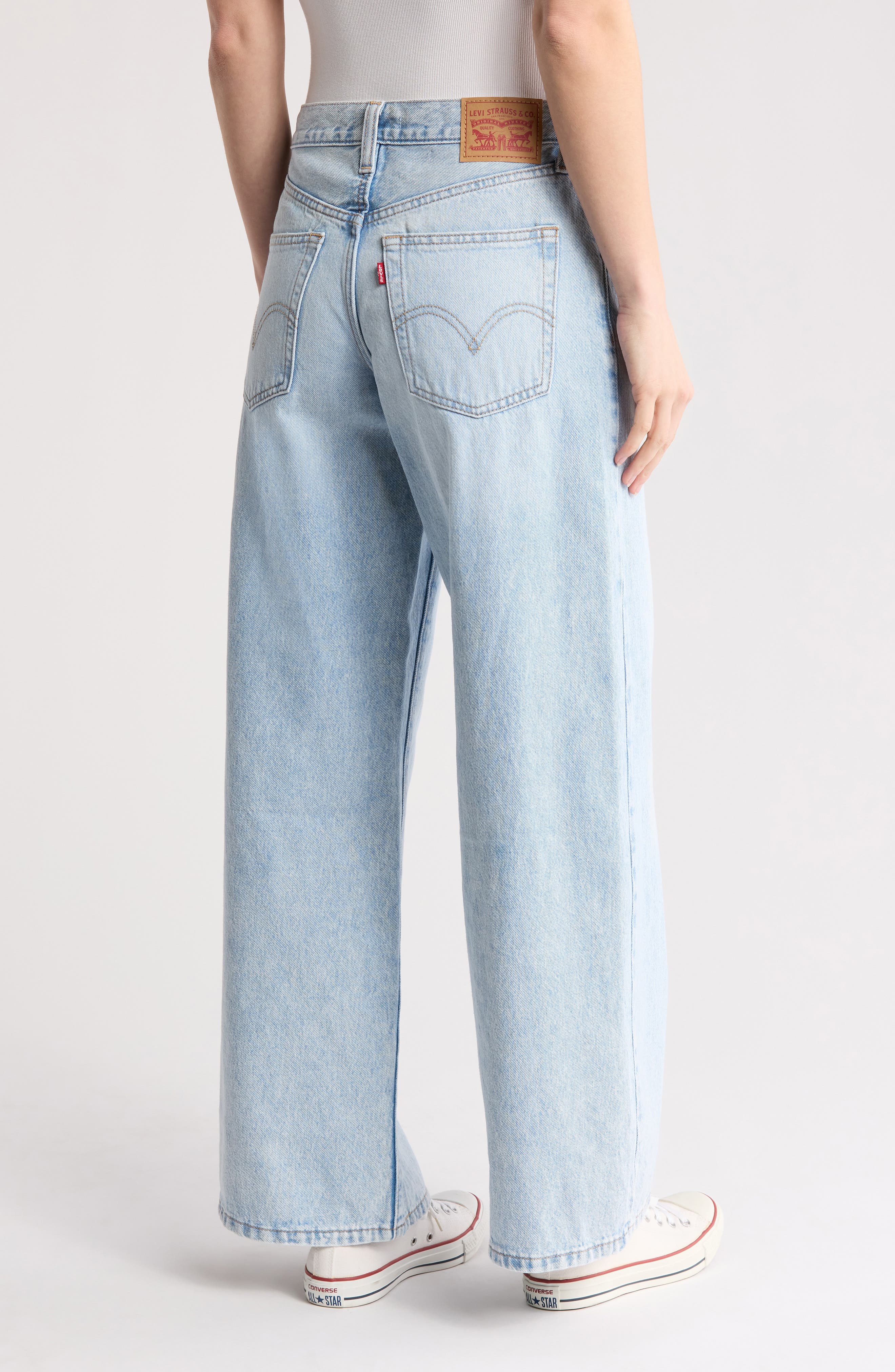 '94 Baggy Wide Leg Jeans - image 2