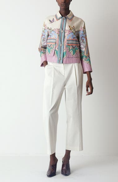 【国内発送】ETRO シルクツイル ジャケット 三越伊勢丹 | ETRO/エトロ_Men通販 | シルク&リネンブレンド
