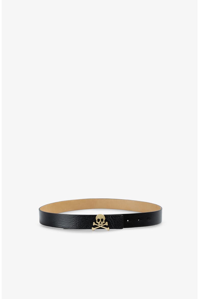 Reversible Slim Ninon Belt, Alternate, color, KhakiBlack