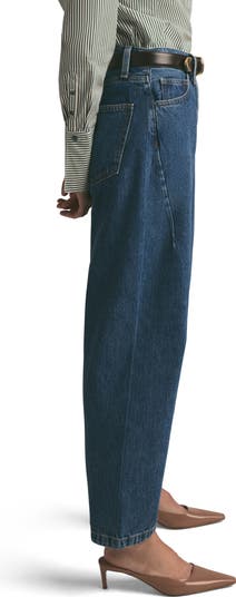 The Nikki Mid Rise Barrel Jeans