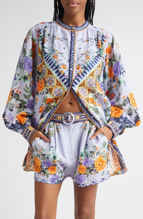 Luscious in Lisbon Linen Shirt