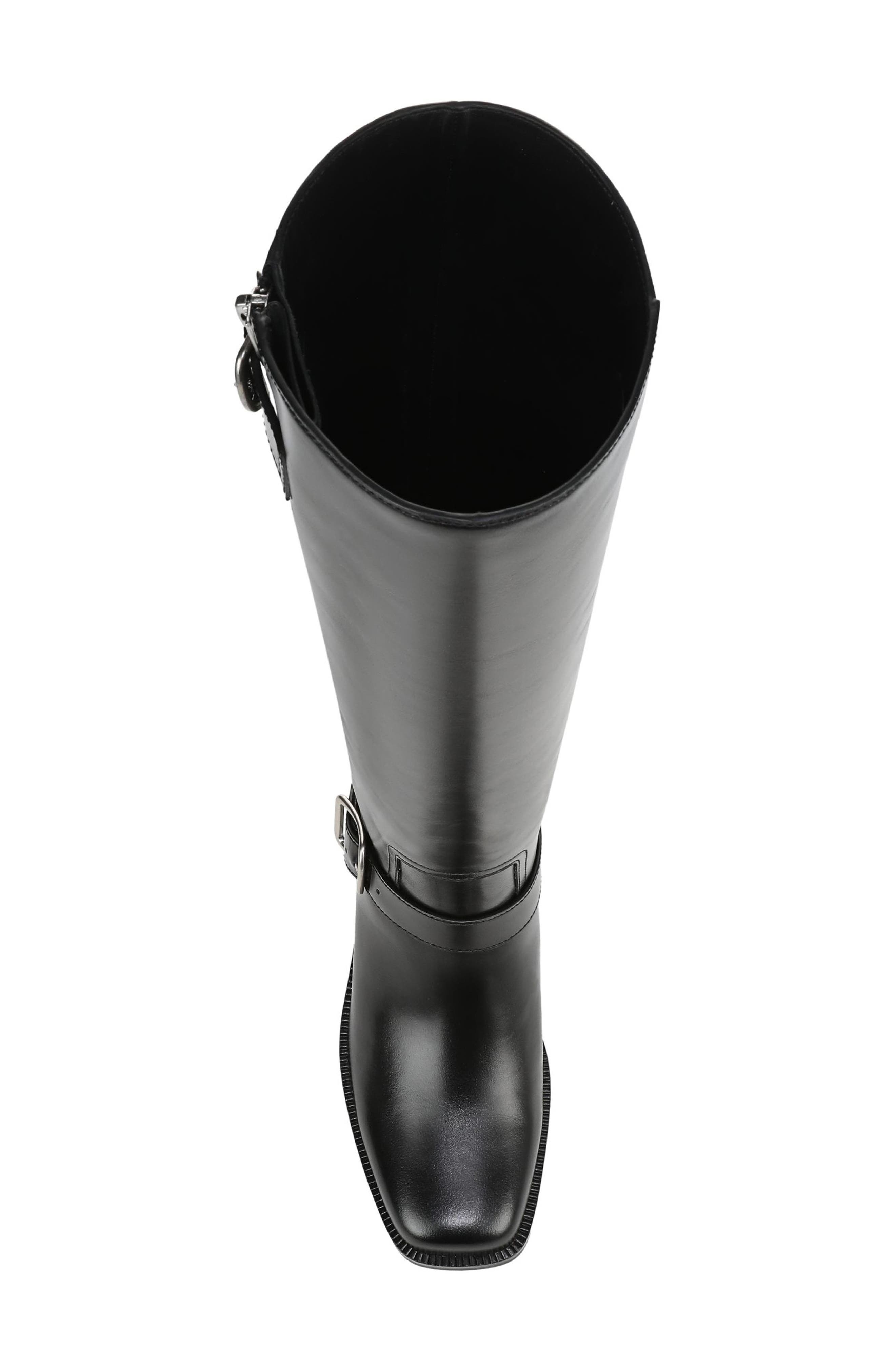 Vince Leighton Knee High Boot, Alternate, color, Black Regular Calf