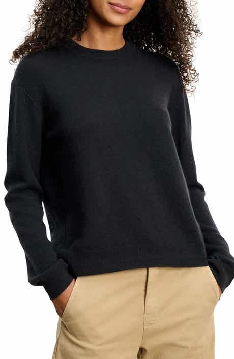 Crystal Cashmere Crewneck Sweater