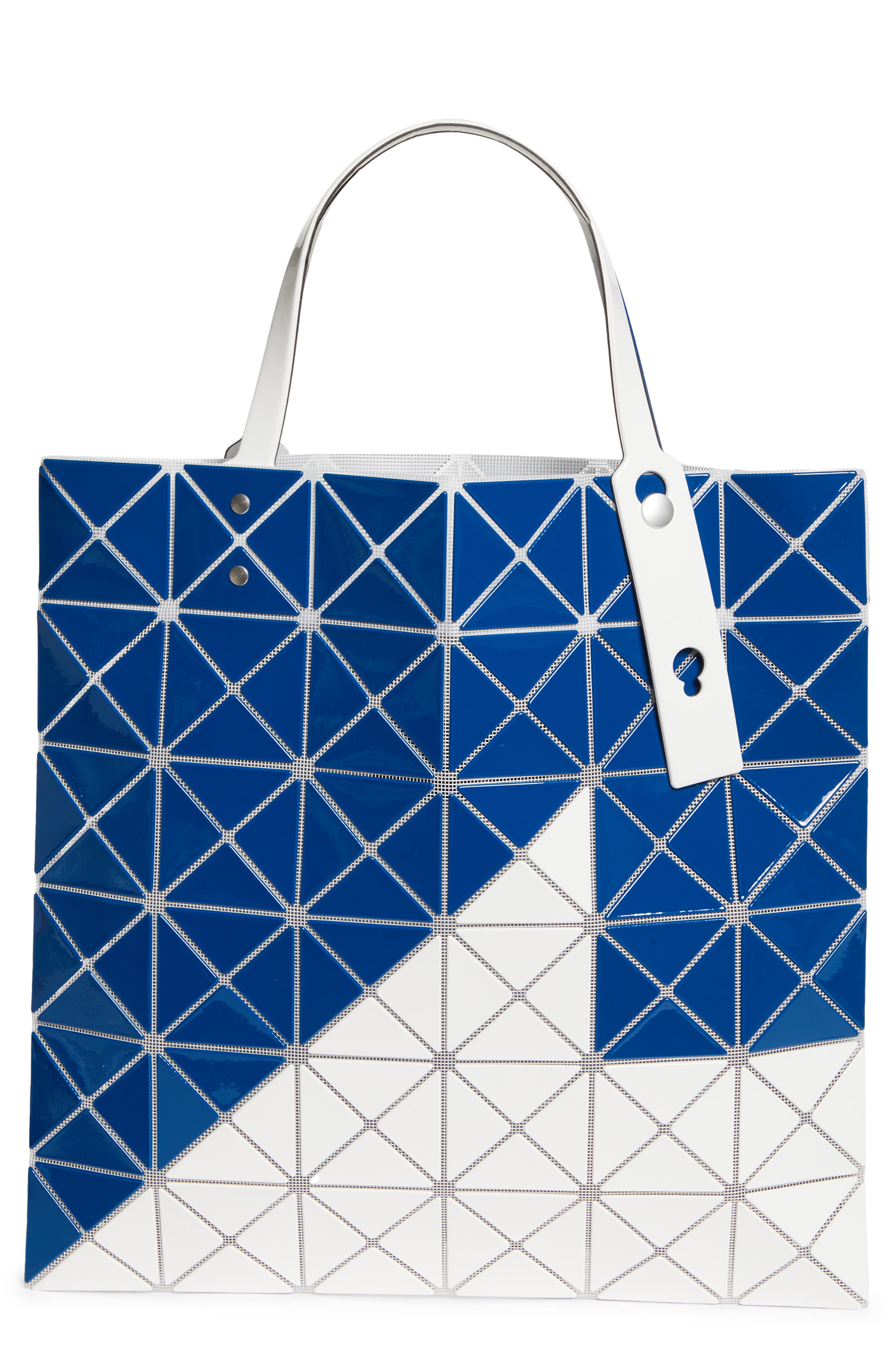 Bao Bao Issey Miyake Sign Prism Tote, Main, color, Blue