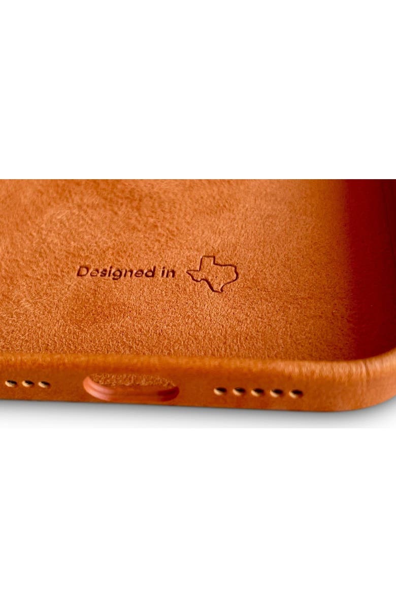 Bluebonnet Leather iPhone 17 Pro Max Wallet Case, Alternate, color, Saddle Tan