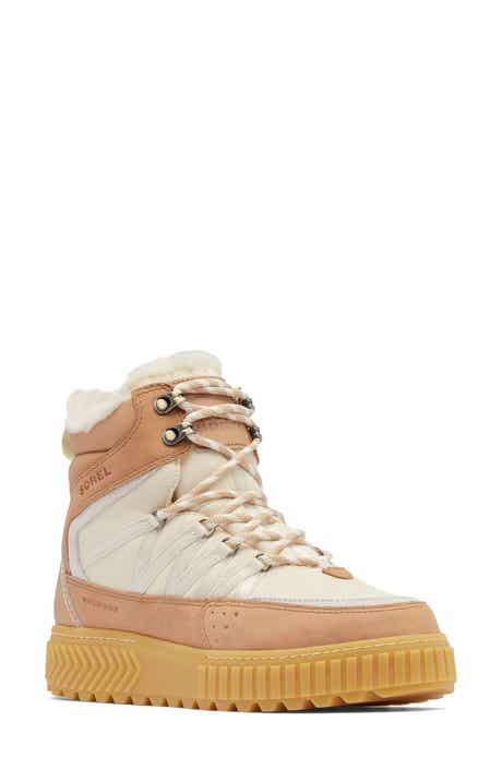 SOREL One Ave™ Trek Faux Fur Trim Waterproof Sneaker Boot