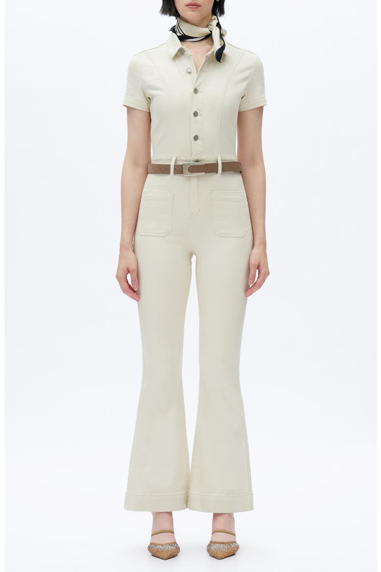 Flare Jumpsuit, Main, color, LIGHT APRICOT