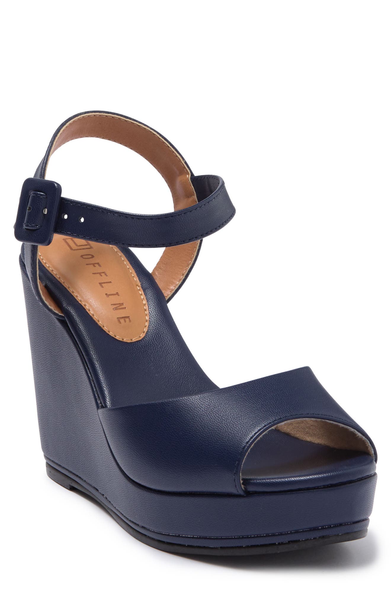 OFFLINE Marine Platform Wedge Sandal (Women) | Nordstromrack
