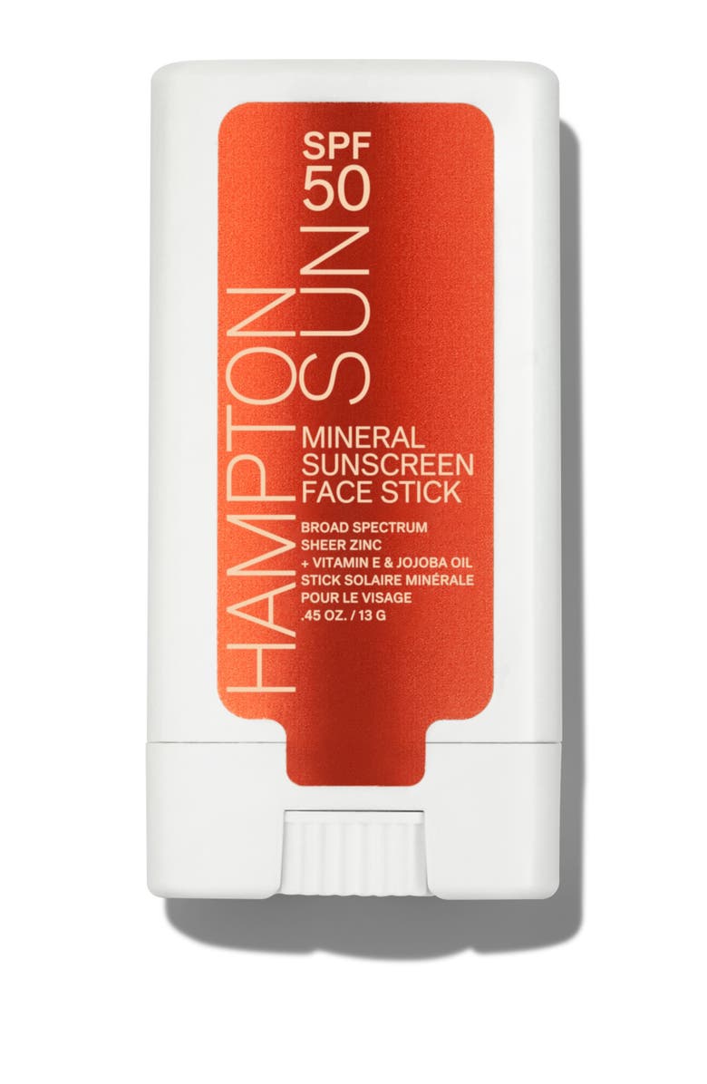 Hampton Sun SPF 50 Mineral Face Stick, Main, color, NO COLOR
