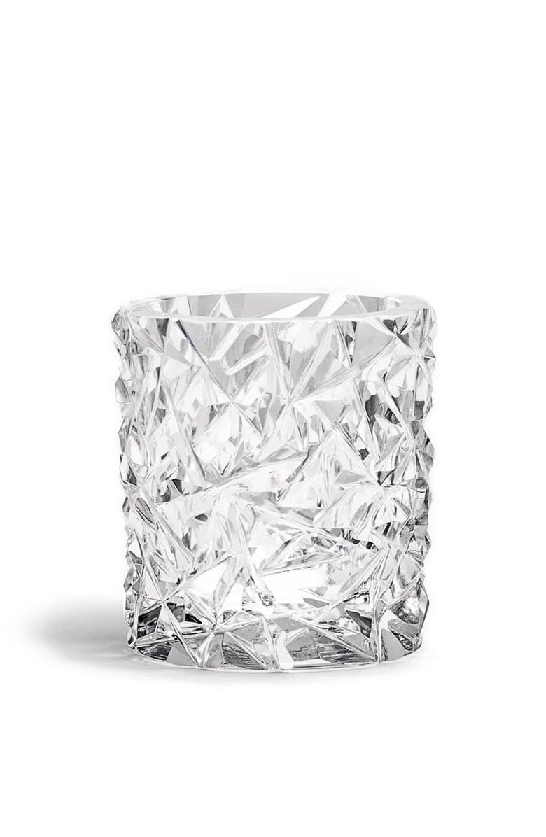 Orrefors Carat Medium Crystal Candleholder, Main, color, Clear