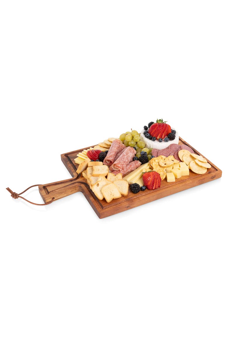 Tagliere Rectangular Charcuterie Board, Alternate, color, Acacia Wood