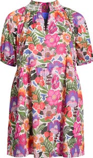 SUGARLIPS Rendal Floral Jesse Babydoll Dress