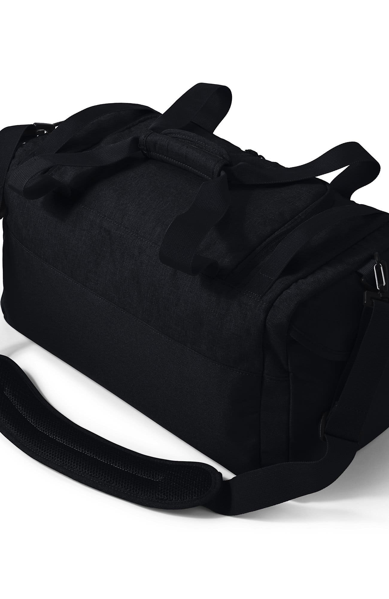 Lands' End Small All Purpose Travel Duffle Bag, Alternate, color, Black