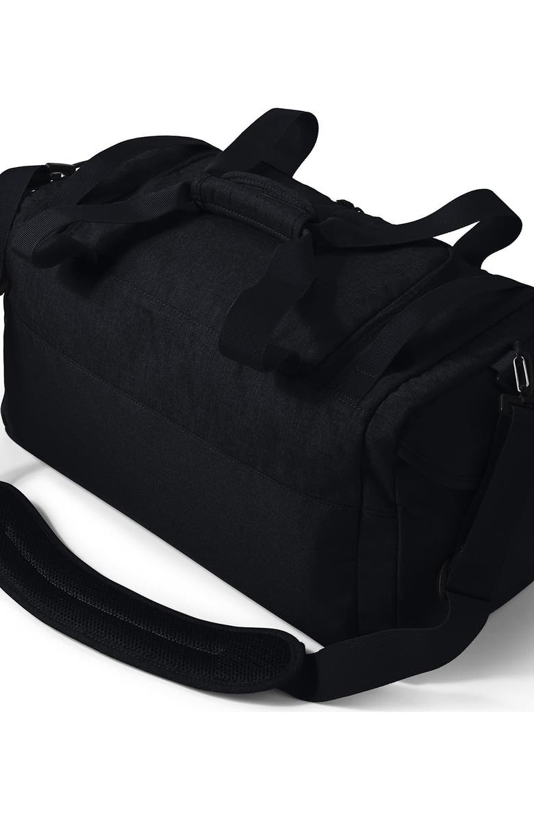 Lands' End Small All Purpose Travel Duffle Bag, Alternate, color, Black