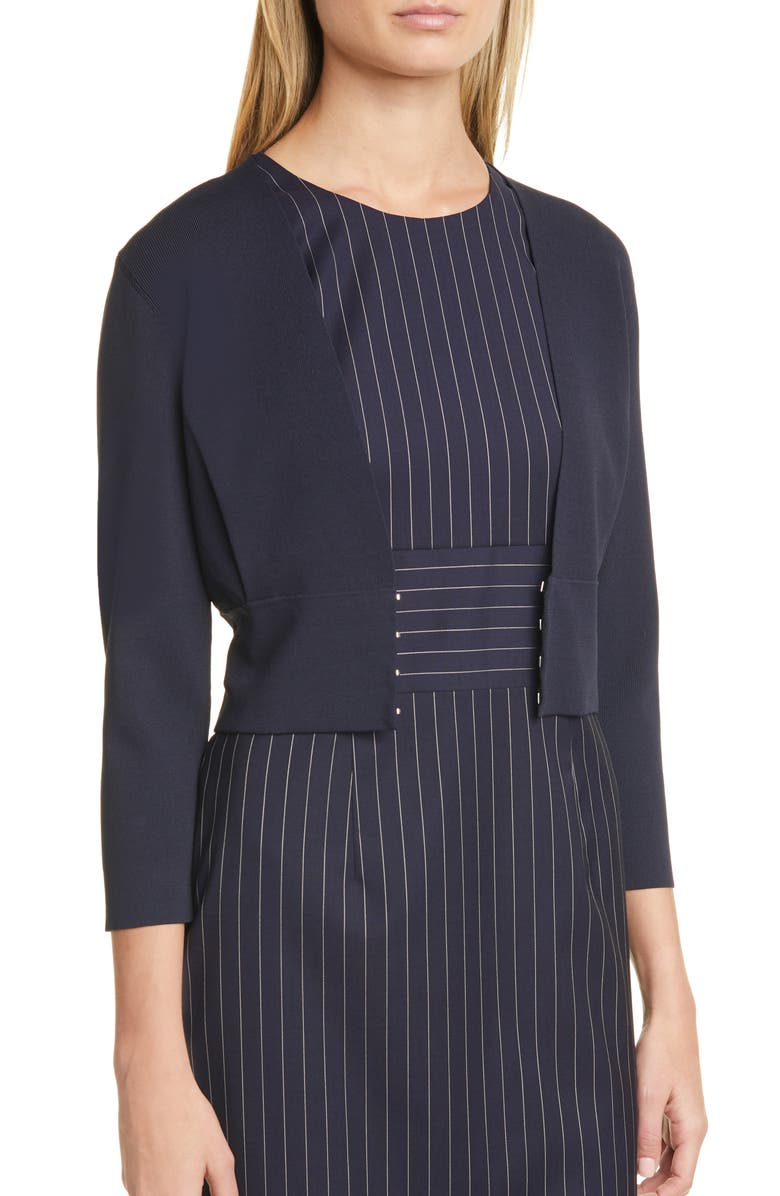 BOSS Falma Crop Cardigan, Alternate, color, 