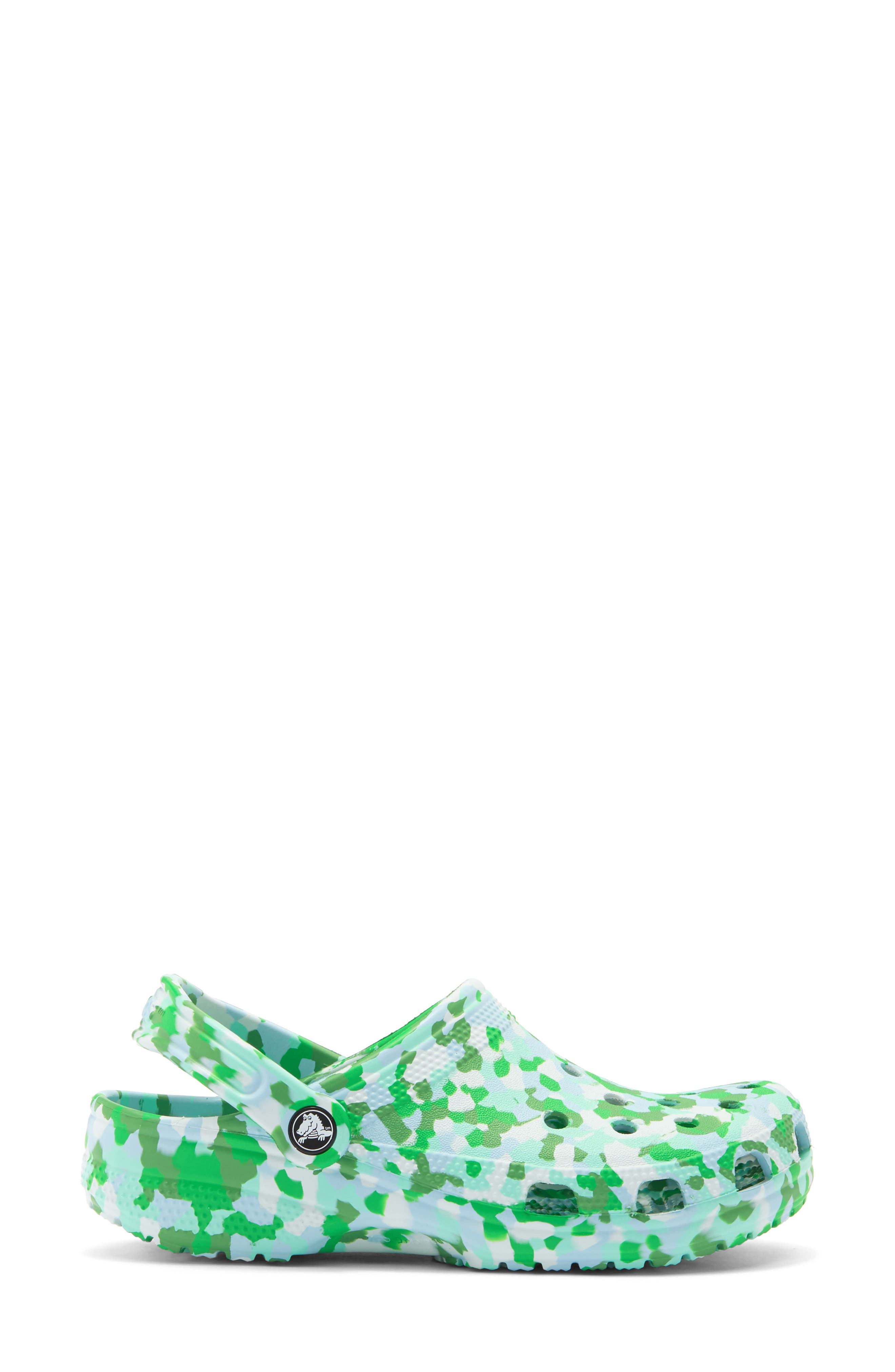 Classic Confetti Clog, Alternate, color, RETRO/ MULTI