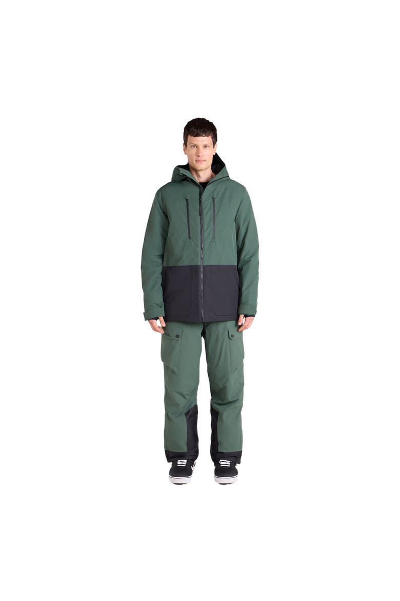 Zephyr Snowboarding Jacket, Alternate, color, Green