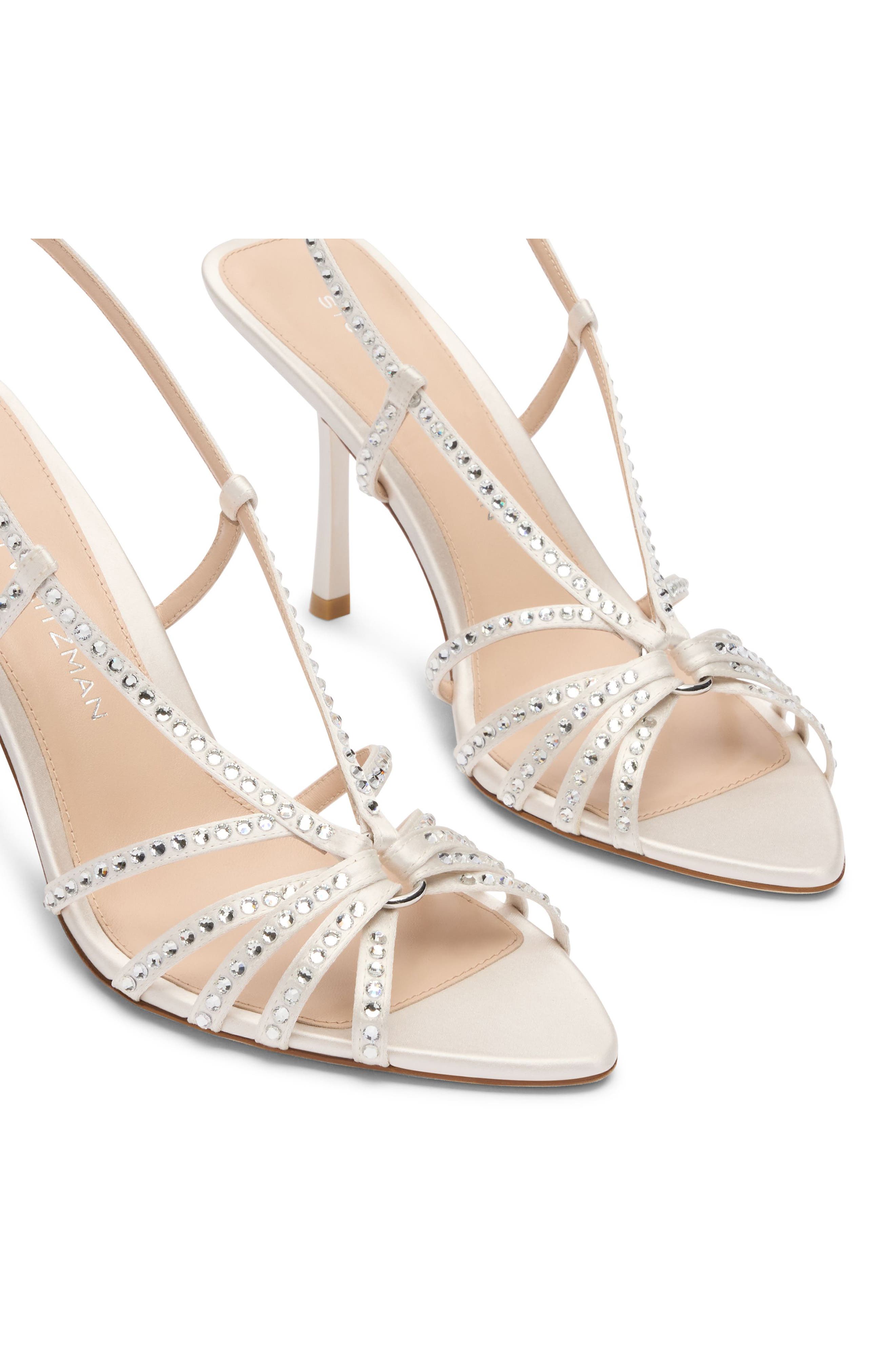Carlyle Sandal 85, Alternate, color, CREAM / CREAM