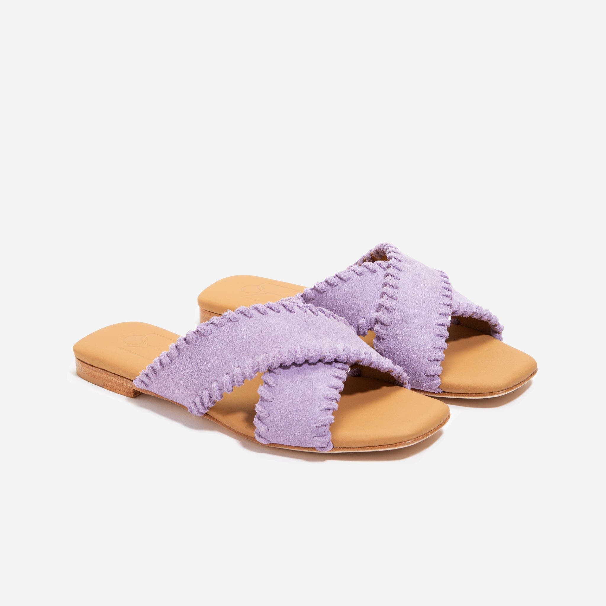 Catalina Sandal Whipstitch, Main, color, Lilac