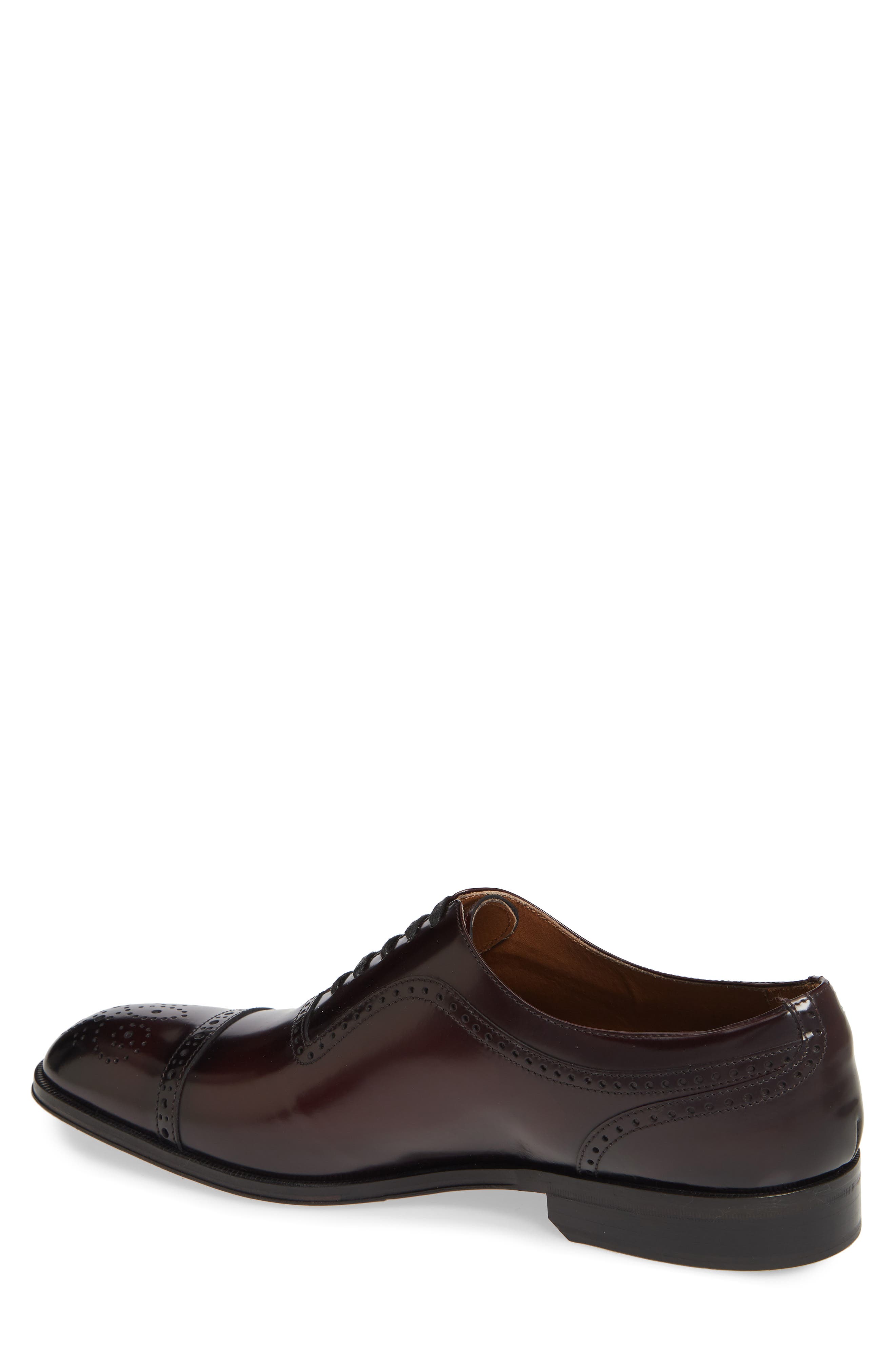 Ancona Shoe, Alternate, color, BORDO LEATHER