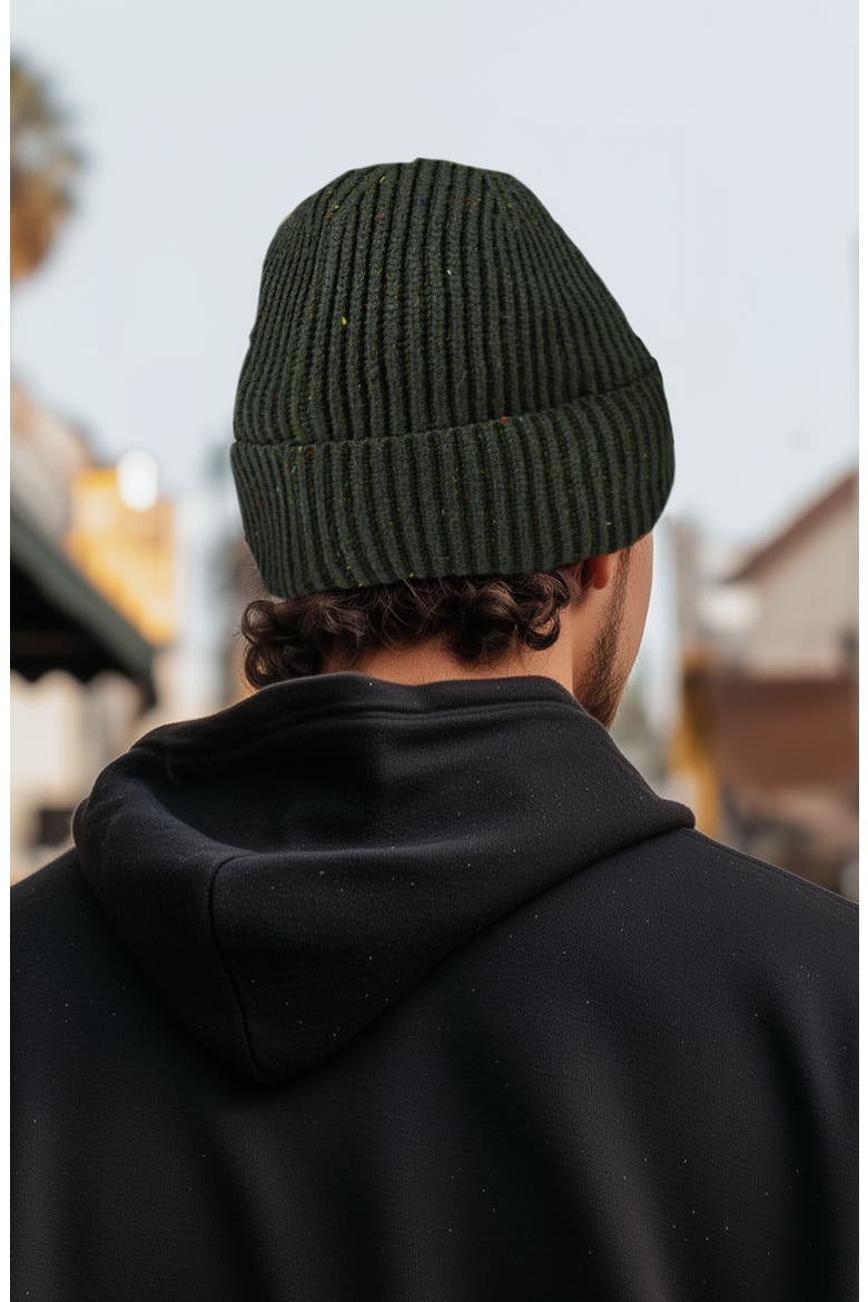 Ghost Fishermans Beanie Knit Watch Cap, Alternate, color, Olive