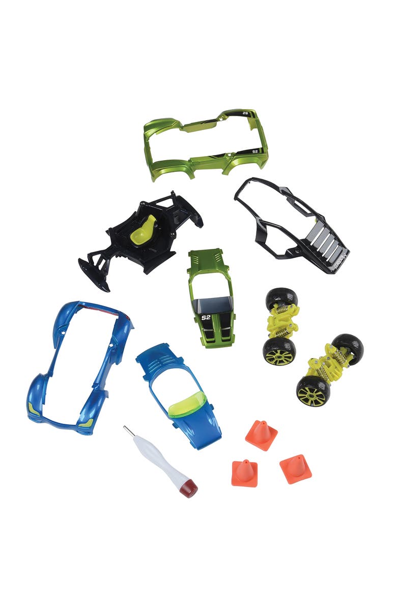 Modarri S2 Muscle Car Deluxe Diy and Build Toy Car, Alternate, color, Multicolored