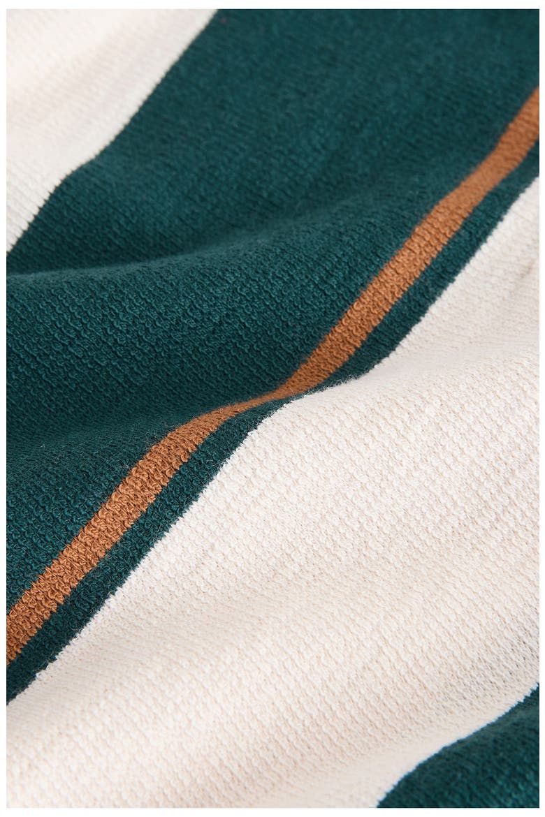Kids' Stripe Polo & Shorts Set, Alternate, color, GREEN MULTI