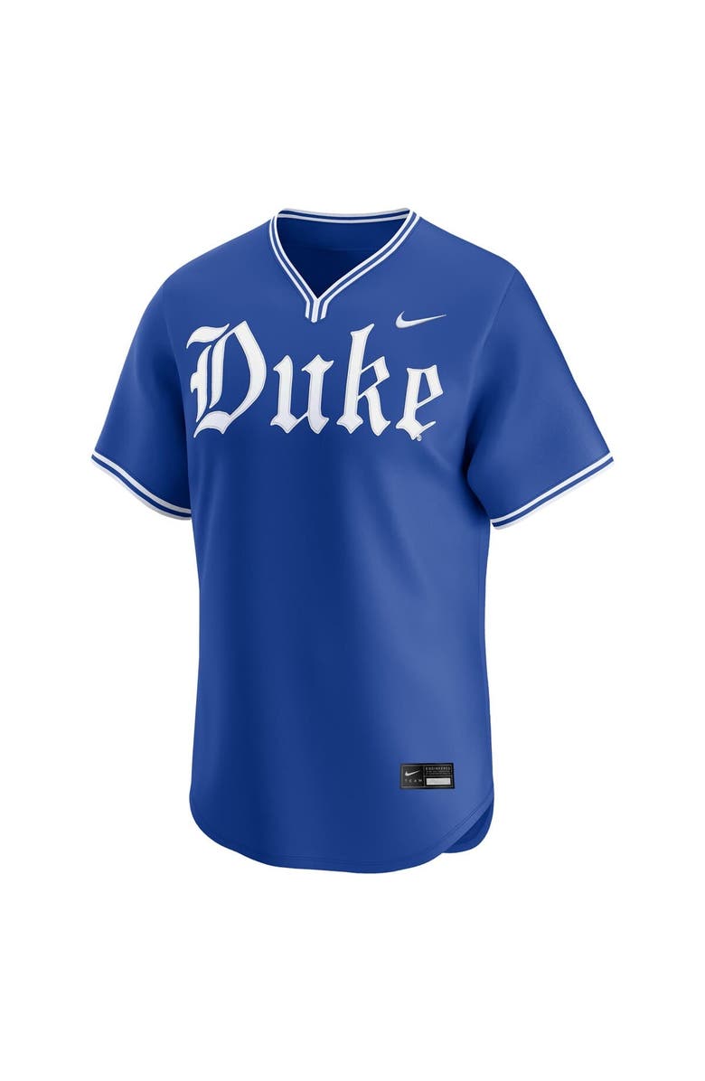 Nike Men's Nike Royal Duke Blue Devils Road College Limited Baseball Jersey, Alternate, color, Royal