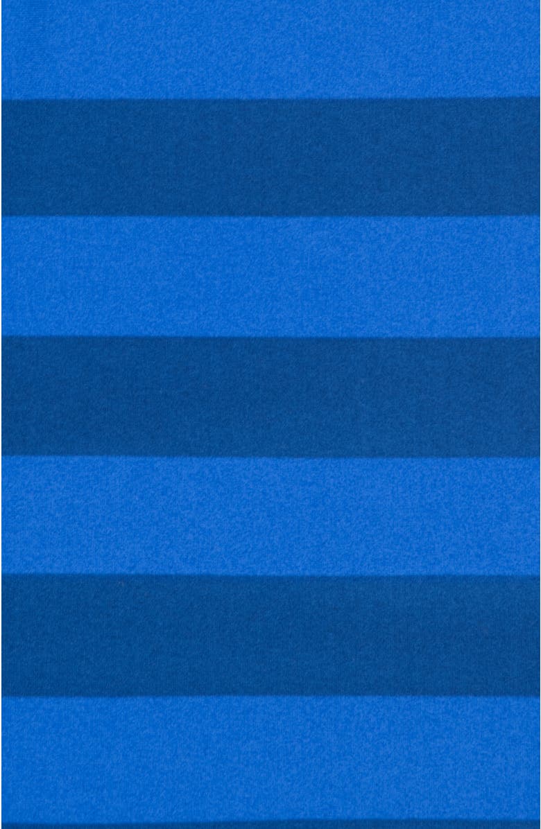 Leveret Baby One-Piece Rashguard, UPF 50+ Sun Protection Swimwear, Alternate, color, Striped Navy & Blue